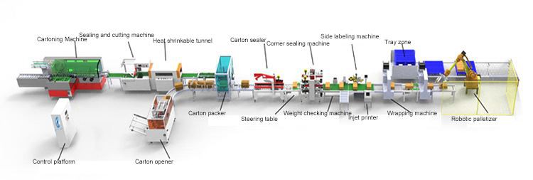 small packing machine for box